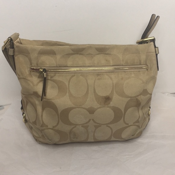 24CM SIGNATURE DUFFLE (COACH F15067)
GOLD/KHAKI - Picture 4 of 9